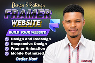 build framer website, framer landing page, framer developer and framer animation