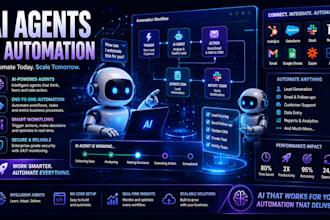 develop ai agents and automation