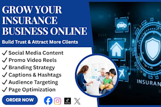 manage your life insurance business with social media marketing and promo videos