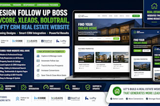 design follow up boss kvcore xleads boldtrail lofty crm real estate website