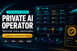 build a private ai assistant for daily business operations