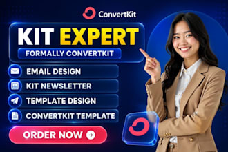 setup convertkit newsletter kit landing page convertkit expert email newsletter