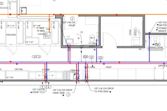plumbing material takeoff and cost estimation
