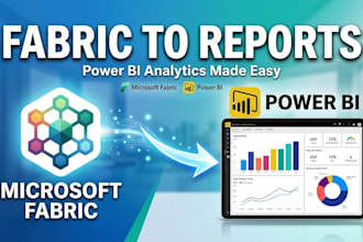 build microsoft fabric data analytics and power bi reports
