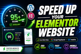 optimize your elementor wordpress site speed for google core web vitals