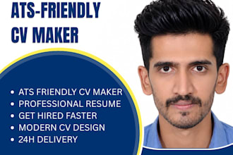 create a professional ats friendly resume and CV
