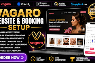 create a high converting vagaro website to grow your salon business