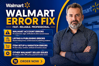fix walmart brand approval, resolve suppressed listings and unpublished listing