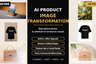 transform your product photos into premium ecommerce images