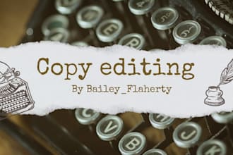 copy edit and revise your article