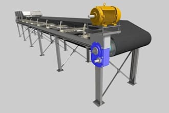 design industrial machines, mechanical equipment and fabrication drawings