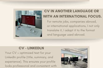 customized and varied cvs