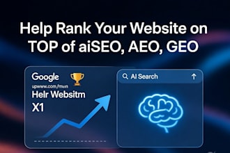 help rank the website on top of aiseo, aeo, GEO
