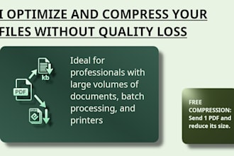 professionally reduce PDF size without losing quality