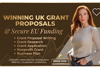 do UK grant research, write grant proposals, and secure eu funding