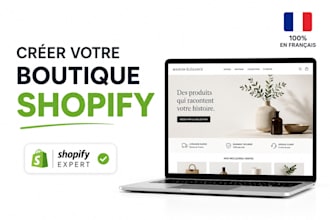 creation des boutique shopify en dropshipping pour quebecois