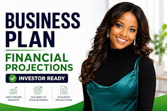 write investor ready business plan and financial projections