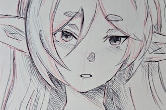 draw manga style drawing
