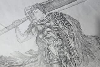 draw manga style drawing