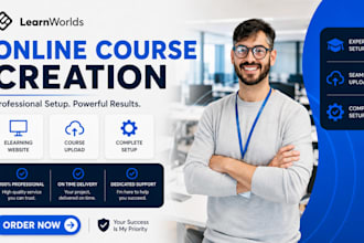 learnworlds lms consultant, scrom, learnworlds website