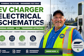 prepare ev charger electrical schematics wiring design sld tennessee approval