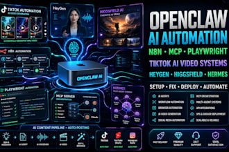 hermes zerno ai video autopost to tiktok short openclaw sub agent multi agent ai