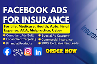 run meta facebook ads for insurance lead generation