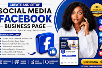 create and setup facebook business page