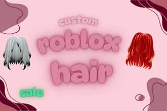 design custom hair for roblox