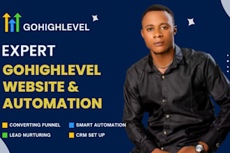 ghl gohighlevel expert to setup highlevel website funnel workflow automation
