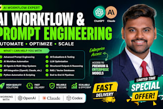 engineer ai workflows, chatgpt prompts, claude ai systems, and automations