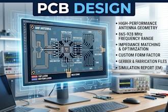 design uhf rfid antenna tracking embedded pcb