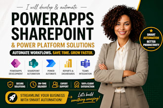 develop powerapps sharepoint intranet power automate microsoft 365 workflow spfx
