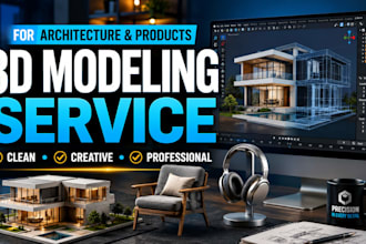 create professional and custom 3d models