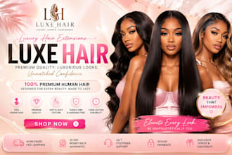 hair extension shopify store hair store beauty website hair extension website