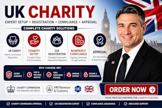 do uk charity charity setup cio registration  nonprofit compliance approval