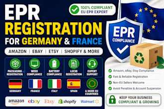 do epr registration for germany france amazon ebay etsy