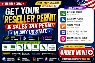 apply for seller permit resale certificate for llc business