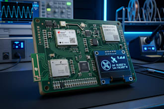 create multilayer long range gps tracking pcb system