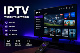 render iptv service for you