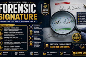forensic examination of document images signature handwriting fraud detection