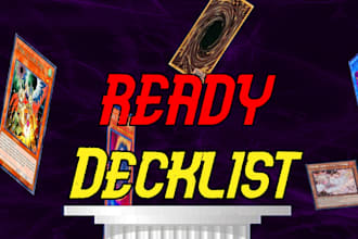 teach and build you a yugioh deck