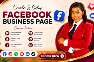 do facebook business page create and setup social media accounts instagram page