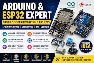 create hardware prototypes esp32 arduino and embedded systems