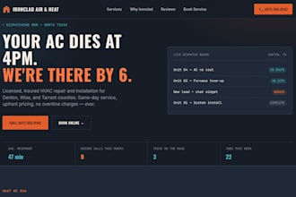 build an ai missed call chatbot for hvac businesses