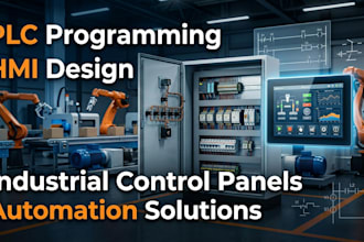 do industrial control panel plc wiring and hmi programming