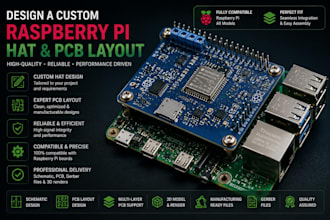 design a custom raspberry pi hat and pcb layout