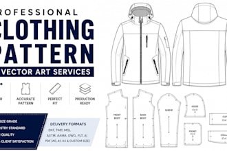 be your sewing pattern maker, pdf sewing pattern, pattern grading