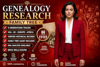 do genealogy research trace your family tree ancestors and family history