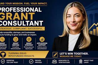 write winning grant proposals to secure funding for nonprofits and businesses